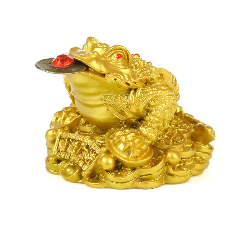 Figura de Sapo de la Fortuna Feng Shui para Hogar o Negocio - Esencia Hogar