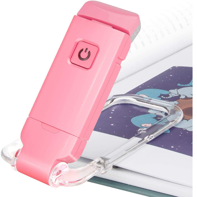 Lámpara de Lectura Ajustable y Recargable USB con Clip Esencia Hogar