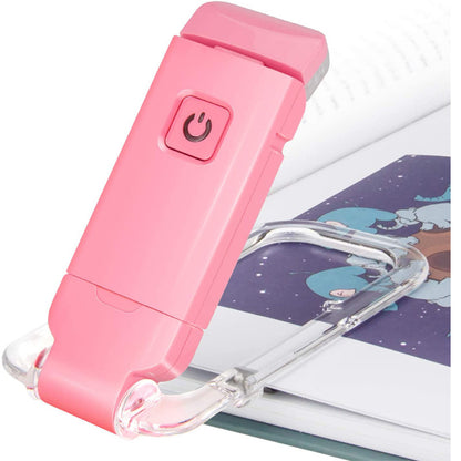 Lámpara de Lectura Ajustable y Recargable USB con Clip Esencia Hogar