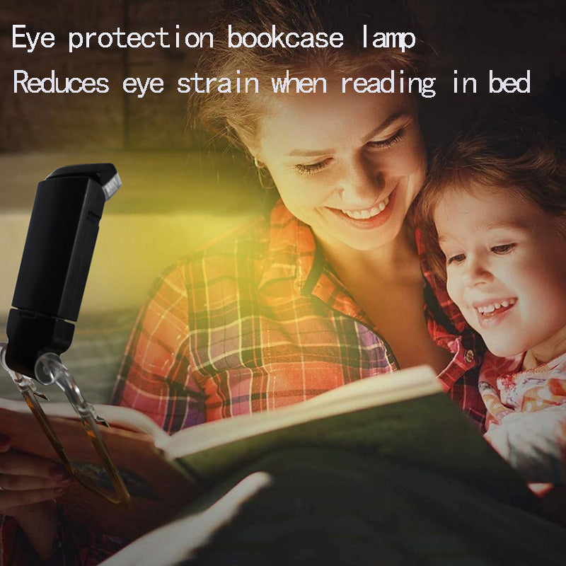 Lámpara de Lectura Ajustable y Recargable USB con Clip Esencia Hogar