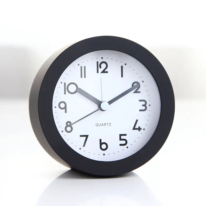 Reloj Despertador Silencioso para la Mesita de Noche con Luz Nocturna para Niños Esencia Hogar