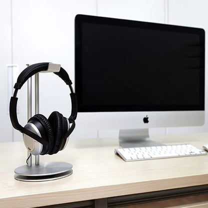 Soporte Doble Capa de Metal para Auriculares para Almacenamiento y ExhibiciónSoporte para Auriculares Esencia Hogar