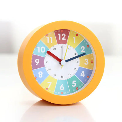 Reloj Despertador Silencioso para la Mesita de Noche con Luz Nocturna para Niños Esencia Hogar