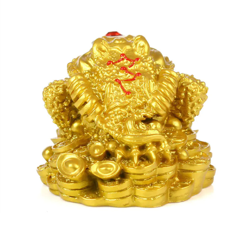 Figura de Sapo de la Fortuna Feng Shui para Hogar o Negocio - Esencia Hogar