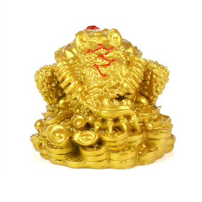 Figura de Sapo de la Fortuna Feng Shui para Hogar o Negocio - Esencia Hogar
