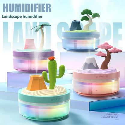 Humidificador de Aire USB para Escritorio, Pequeño Esencia Hogar
