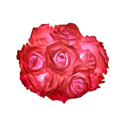 Luces de Cuerda de Flores de Rosa LED Esencia Hogar