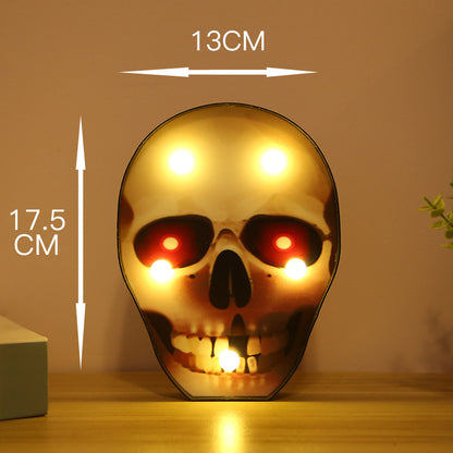 Decoración de Luces de Cuerda de Calabaza y Murciélago LED para Halloween Esencia Hogar
