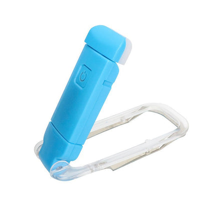 Lámpara de Lectura Ajustable y Recargable USB con Clip Esencia Hogar