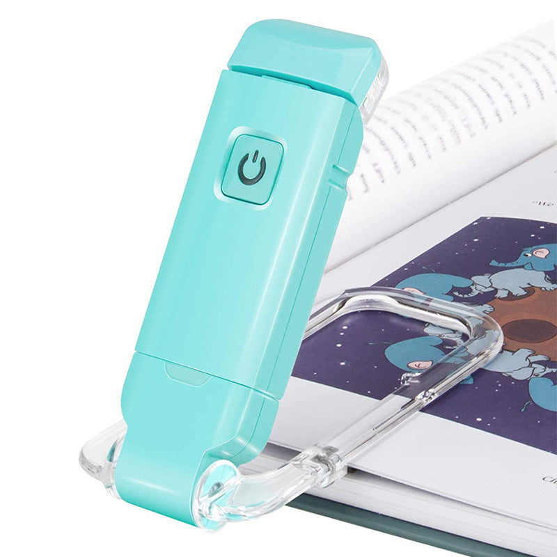Lámpara de Lectura Ajustable y Recargable USB con Clip Esencia Hogar